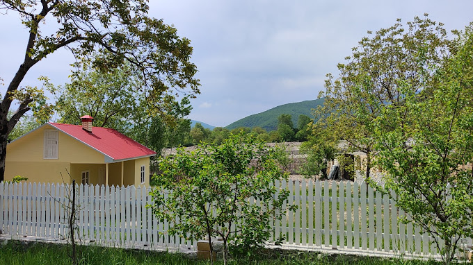 Dağların panorama görünüşü